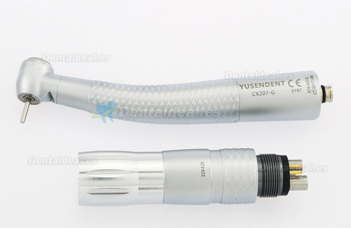 YUSENDENT® COXO CX207-GN-PQ Fibra óptica turbina pieza de mano con NSK Roto acoplamiento rápido